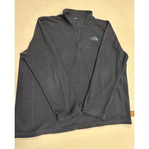 The North Face Quarter Zip, Sweatshirt, Pullover Blue Size XXL